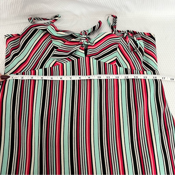 TRIXXI Women’s stripped spaghetti strap sweetheart neckline size XL - Picture 4 of 12